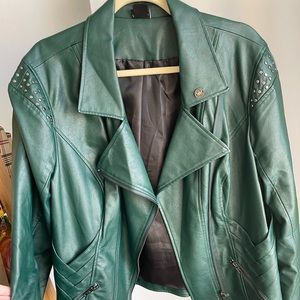 Her universe Loki pleather jacket